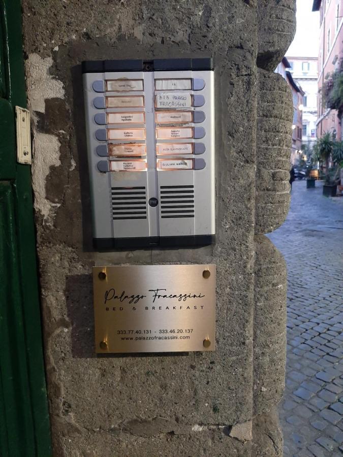 B&B Palazzo Fracassini Roma Exterior foto